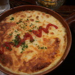 Turner-Cafe - オムライスは食べたことあるけど、焼きオムライスはターナーさんが初☆ふわっふわ♪卵の下にオムライスが！