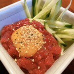 Sumibi Yakiniku Korean Tougarashi - ユッケ刺し