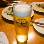 びすとろ海畑 - ビールはやっぱりオリオンです