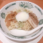 日高屋 - 汁なしラーメン570円