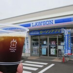 FIGHTERS LAWSON Hokkaido Bizawa Gochome Ten - アイスコーヒーＭ（150円）