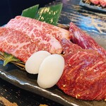 555 GO!GO!FIVE - 希少部位2種盛りランチ