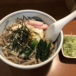 Teuchi Udon Ajinoya - 冷たいとろろそば大盛り！