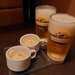 Italian Dining Grazie Sapporoekijr55Ten - ビールとお通し