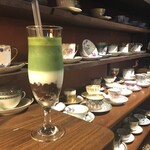 cafe Five - 小豆抹茶ラテ