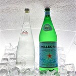 開式礦泉水evian/s.pellegrino