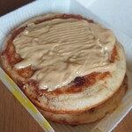 McDonald's Hyakurokujugo Nabari Ten - 【ハワイアンパンケーキ②】
                      ソースを塗った後。
                      甘～いふわふわパンケーキ(*´艸｀*)