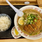 Ton Taro Miki Ten - 味噌カツラーメン&ご飯小