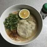 由布院市 - "冷やしゴマダレうどん" にかぼす七味