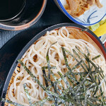 Soba Dokoro Maruka - ざる蕎麦とミニ焼肉丼セット♡