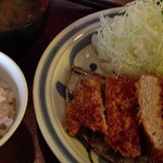 Tonkatsu Hamakatsu Arao Ariakepuraza Ten - ロースカツ定食（100ｇ）