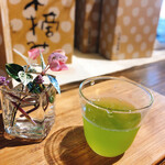 矢部園茶舗 - 冷茶をサービスでいただきました～ありがたや！