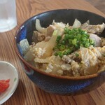 さぬきうどん十勝うまげ屋 - ミニ親子丼 280円(税込)