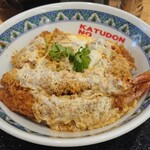 Katsu Sato Marugame Ten - ジャンボ海老ひれ丼アップ