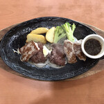 Steak Hamburger steak & Salad Bar Ken Kamata Ten - 