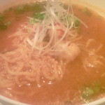 Chikyuya Ryukyu Ansato Ekimae Ten - もつ味噌ラーメン