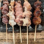 Yakitori Kushi KING - 焼鳥盛り合わせ