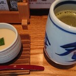 Tsukiji Tamazushi Kinshicho Terumina Ten - ランチ茶碗蒸し。