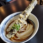 Sanuki Udon Chiyuki - 煮ごぼう天うどん 750円