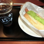 TULLY'S COFFEE Shinjuku Kokuntawa Ten - 水出しアイスコーヒーとセットでいただきました(*´∀｀*)