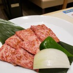 焼肉なべしま - 黒毛和牛上ロース