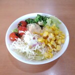 Steak Hamburger steak & Salad Bar Ken Kamata Ten - サラダ