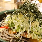 札幌ガッつけ蕎麦 - ネギが美味しい