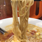 Hachi no Kaku Tomato Ramen Nishiki Honten - チーズが麺に絡む！