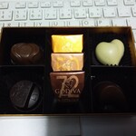 GODIVA Eruemu Ten - ゴールドセレクション7粒入り