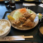 はだかや - とり唐定食（900円）