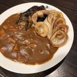 CoCo Ichiban Ya Tobu Nakaitabashi Ekimae Ten - イカ、野菜、なすカレー（5辛）税込1,222円