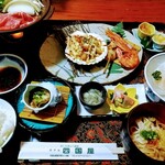 Oshamanbe Onsen Hotel Shikokuya - 夕食（ビジネスプラン）