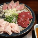 Sumibi Yakiniku Niku Sashi Niku Shiki Nango 18 Chome Ten - 肉刺し盛り