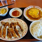 Gyoza no Osho Kishiwada Minami Ten - 餃子定食W840円+税