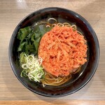 Nadai Fuji Soba Shinjuku Tocho Ten - 紅しょうがそば（430円）