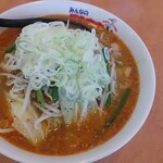 Tenhou Okayama Hashi Ten - スタミナ味噌ラーメン+味玉