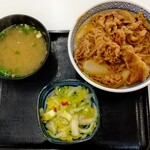 Yoshinoya Sanjurokugosen Tomakomai Ten - 牛丼並Bセット