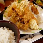 Tonkatsu Mirakutei - 串おまかせ定食