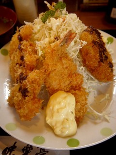 Tonkatsu Mirakutei - 串おまかせ定食