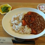 トイトイトイ - 週替わりカレー‐秋の味覚がたっぷりベジカレー ¥800