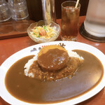 Curry Do Ootori Ten - ランチセット（この日はミンチカツ）