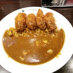 CoCo Ichiban Ya Tobu Nakaitabashi Ekimae Ten - エビあさりカレー3辛カキフライトッピング￥1,177円！