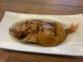 Hogaraka Wakakusa Ten - 本日の魚　揚げ魚の甘酢あんかけ