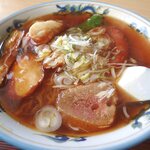 Daruma Ken - だるま軒の"五目ラーメン"；初めての時は想定外の具に驚いた！o_ _）ノ彡☆