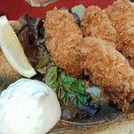 Seafood Chubo Takumi - ★★★★かきフライ 700円 ミルキーで大ぶりで美味しい！