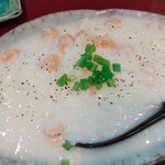 Seafood Chubo Takumi - ★海鮮チーズリゾット 850円 小さなエビが入ってるだけで全然海鮮じゃないし、チーズも感じられない！大失敗！