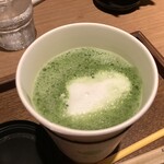 MATCHA CAFE HACHI - ホット抹茶ラテ 470円