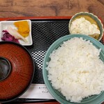 とんかつ後楽 - ロースかつ定食ご飯大盛り