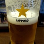 Beer Nagaya Kantarou - グラスのロゴは反対側にあったのね