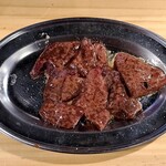 Taishu Horumon Yakiniku Kemuriki Gifu Akanebe Ten - レバー。